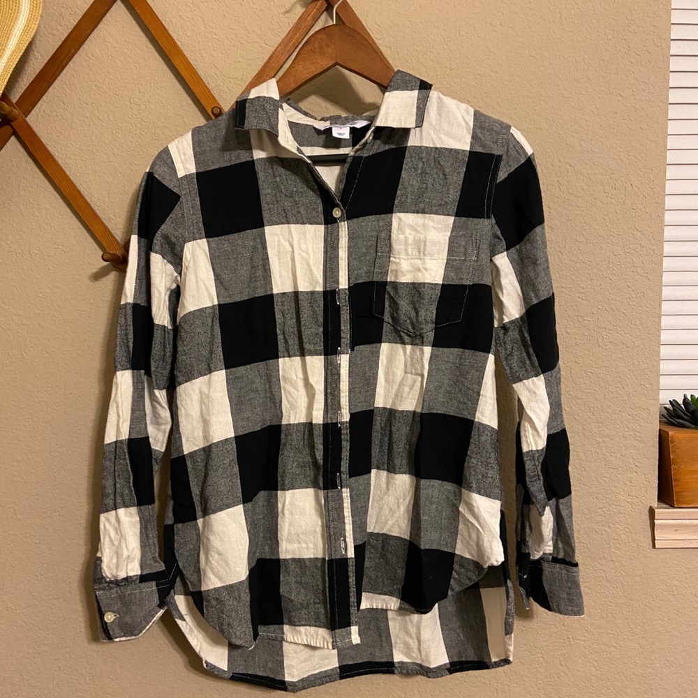 Old Navy Buffalo Plaid Flannel